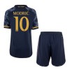 Officiële Voetbalshirt + Korte Broek Real Madrid Modrić 10 Uit 2023-24 - Kids